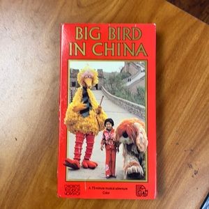 Big Bird in China vhs